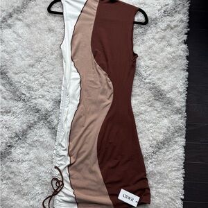 NWT Cider Colorblock Sleeveless Dress